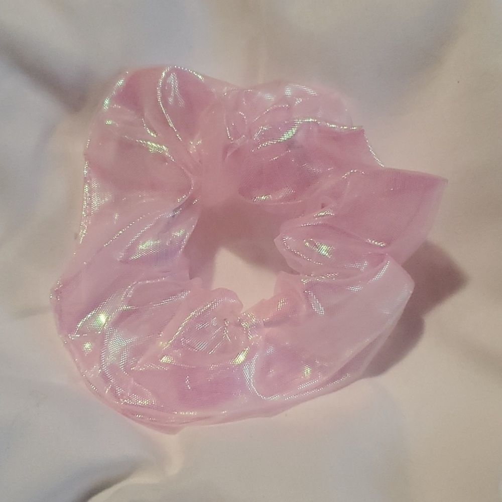 NEW LIGHT PINK POOL SCRUNCHIE